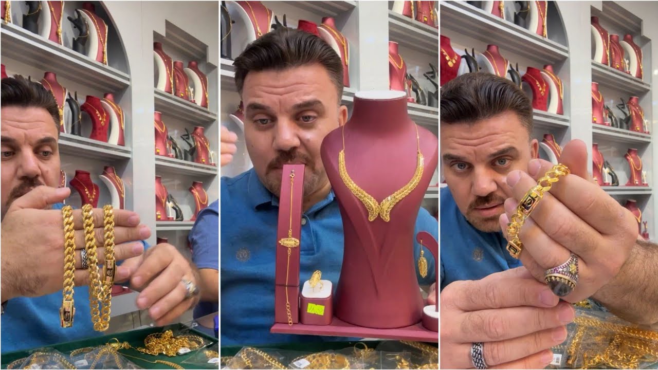 مجوهرات مهند العكايشي افضل عرض للذهب بالعراق