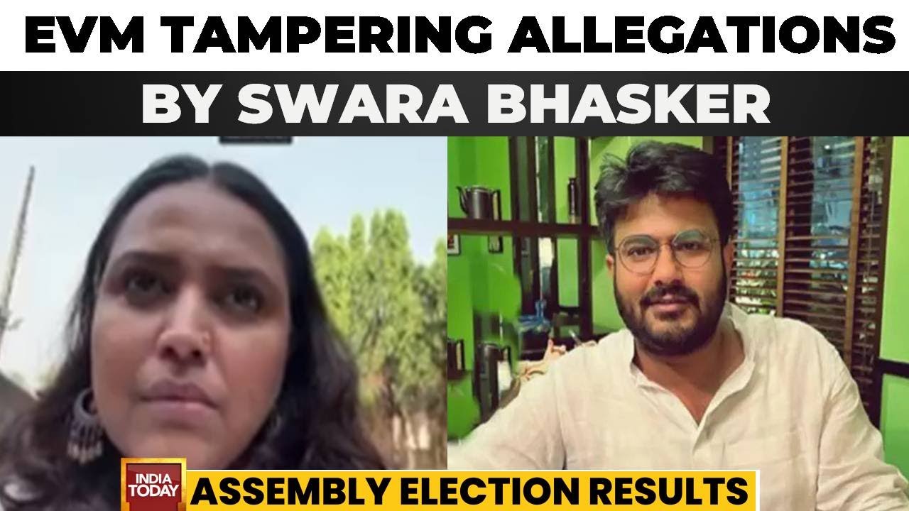 Swara Bhasker Alleges EVM Tampering In Anushakti Nagar Election After Husband Fahad Ahmad Loses