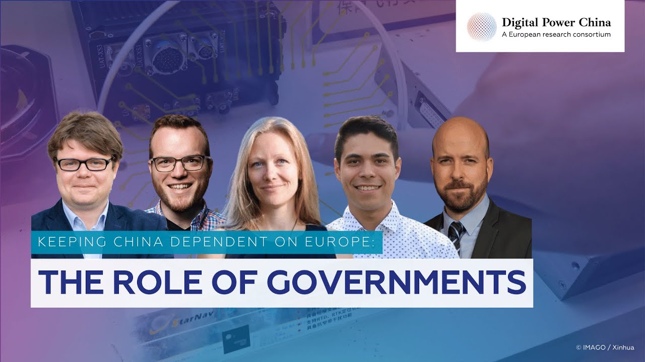 Keeping China Dependent on Europe &ndash; the Role of Governments