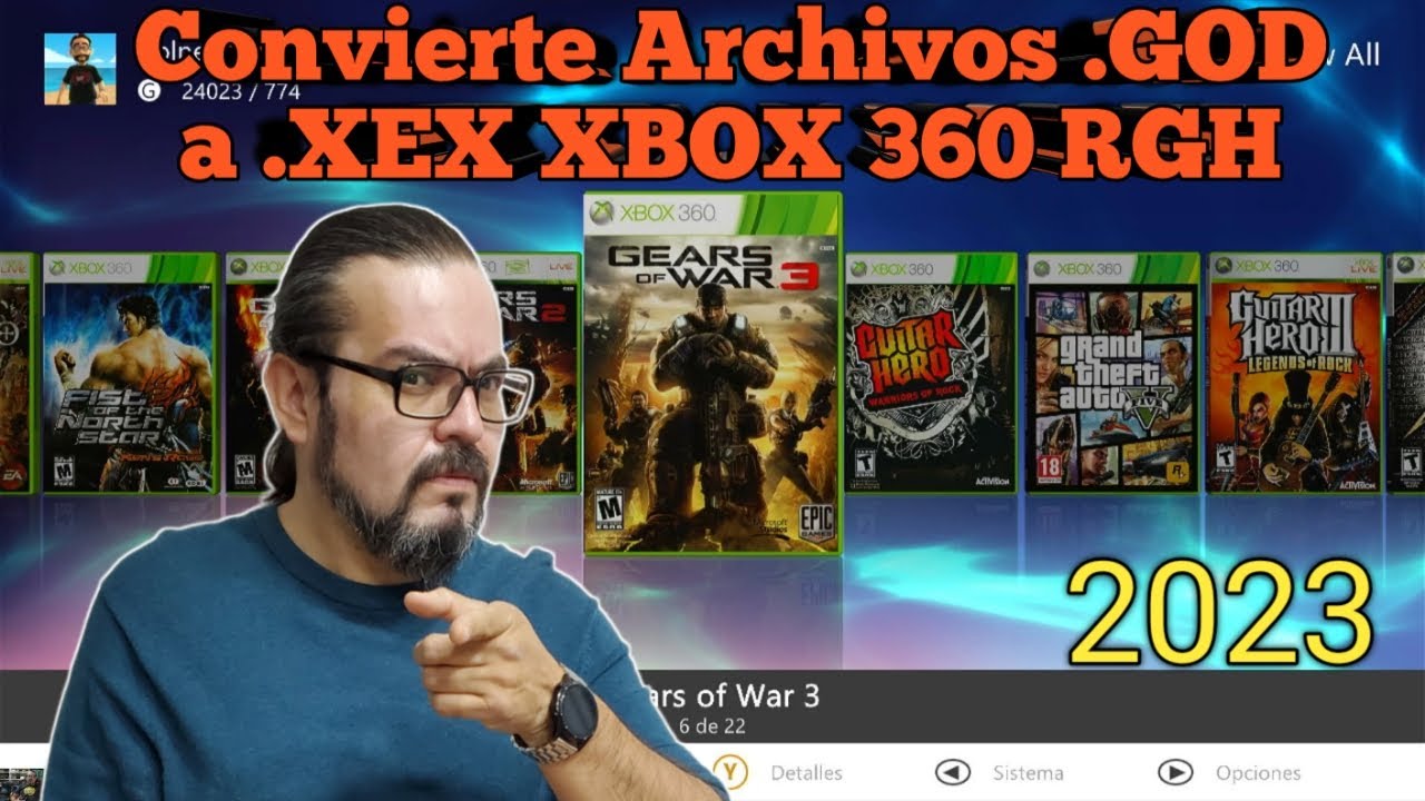 Конвертируйте файлы GOD в XEX для Xbox 360 RGH