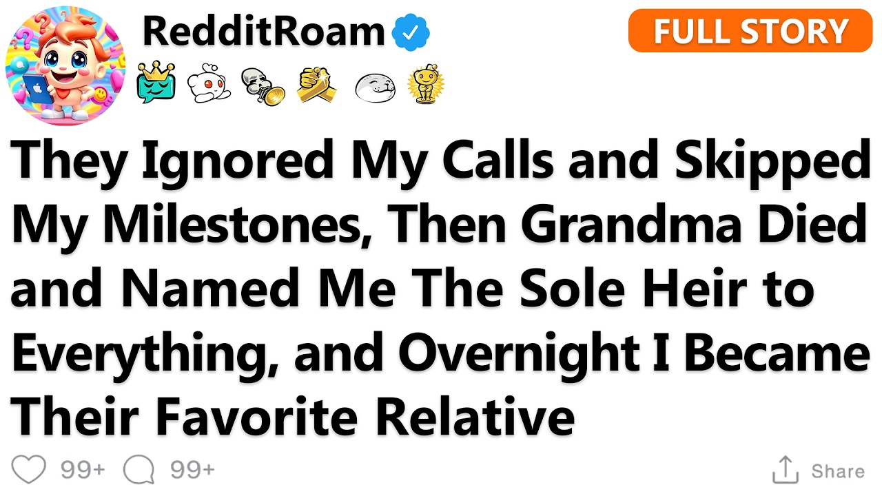 My Family Treated Me Like I Didn’t Exist for Years, Until Grandma Passed and Left Me The Entire...