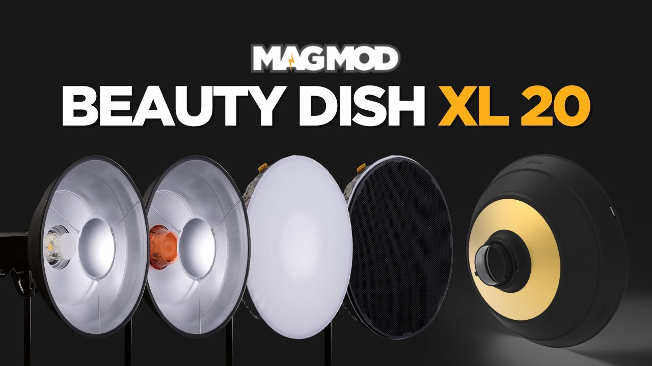 Познакомьтесь с лучшей портретной тарелкой &mdash; MagMod Beauty Dish XL 20