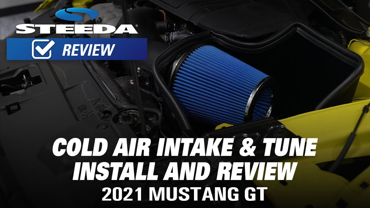 Steeda Cold Air Intake & Tune Adds Horsepower On 2021 GT