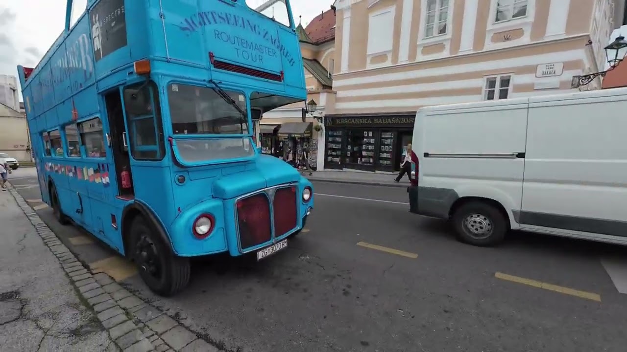 Кочевая жизнь в Европе. Хорватия. В Загребе на автодоме.