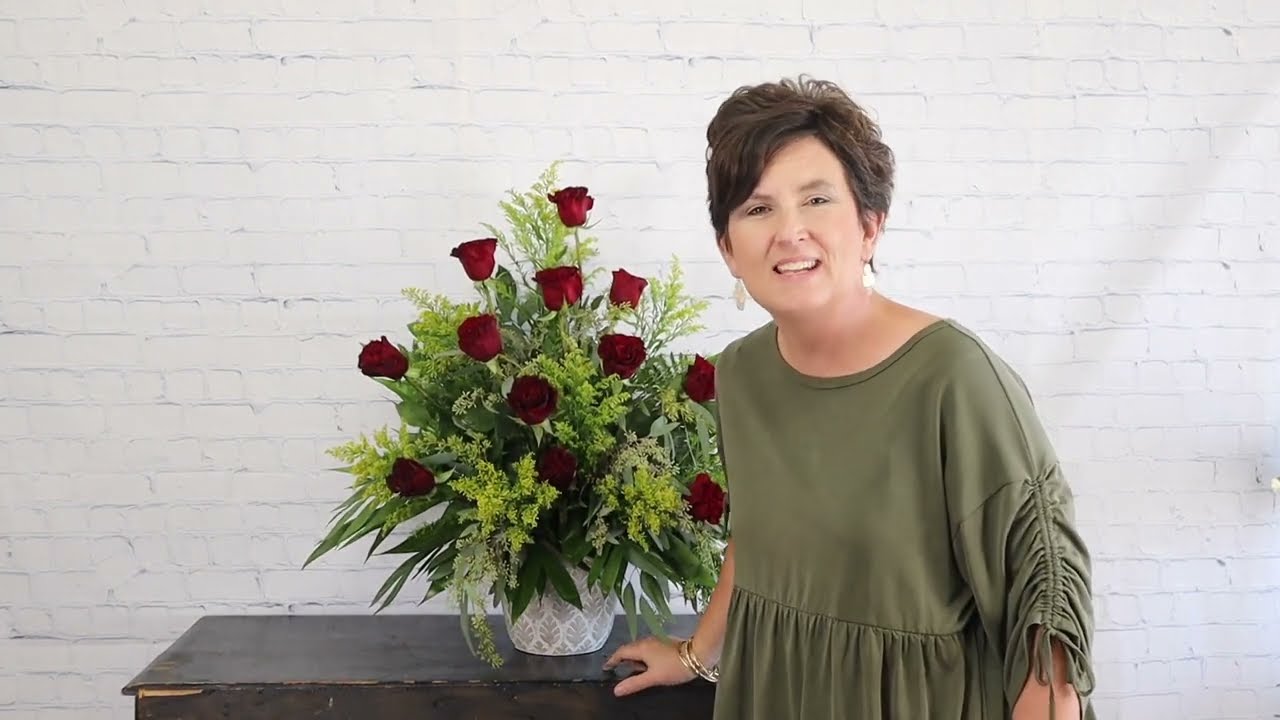 Rose Altar Arrangement - Design