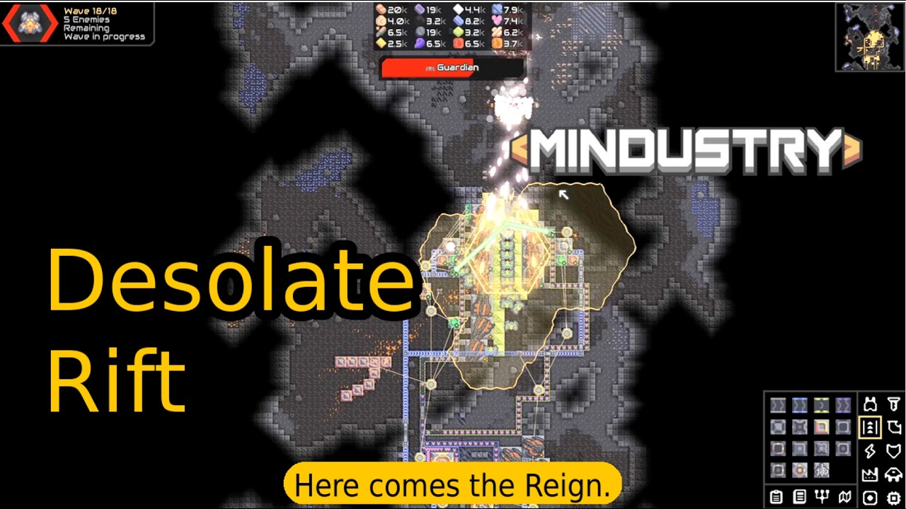 Desolate Rift | Hard | Mindustry V8 | Campaign