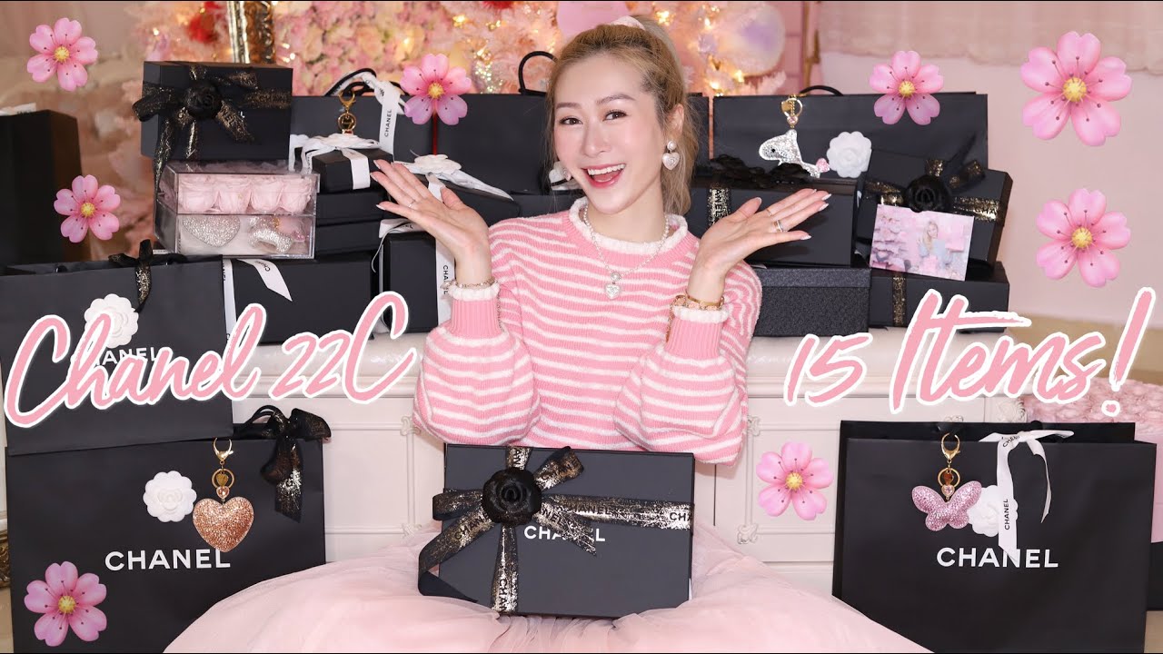 WHAT I GOT FOR CHRISTMAS ❤️ CHANEL 22C HAUL 🤩 16 PRETTIEST BAGS, SLGS & SHOES | PART 1 🌸🌸🌸 LINDIESS