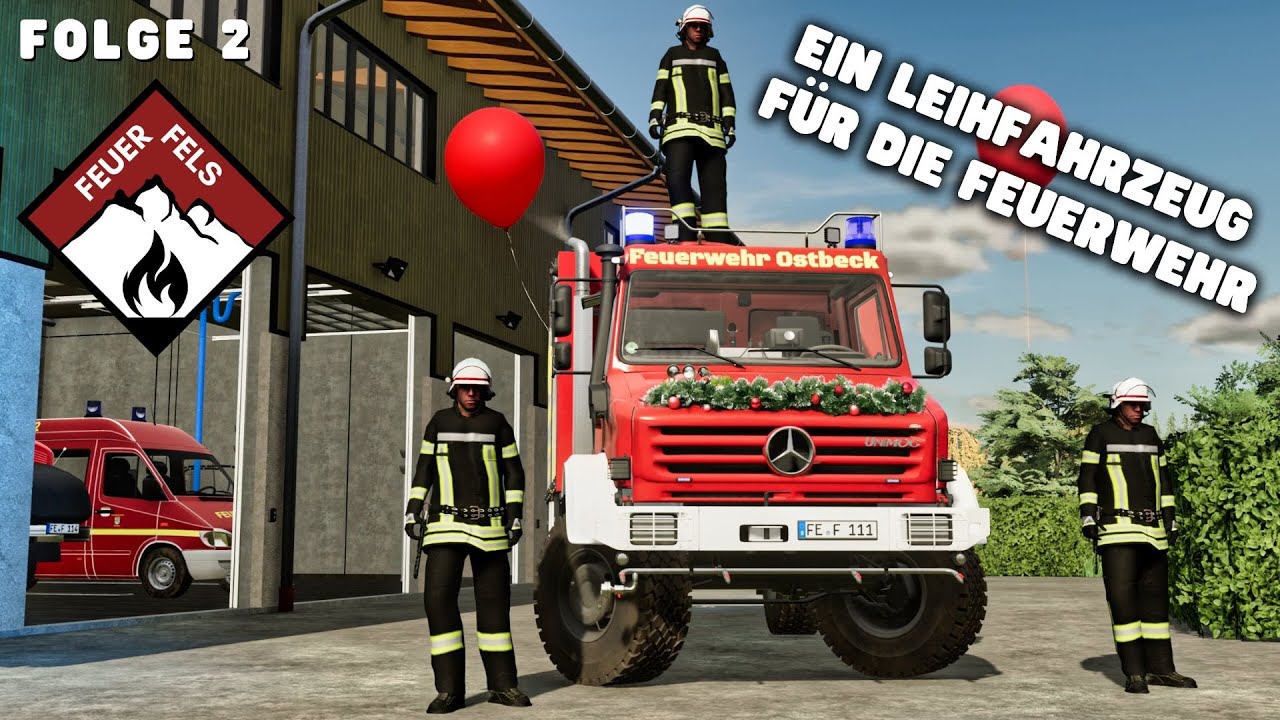 Feuerfels - Das Gespräch mit dem Bürgermeister & ein neues Löschfahrzeug für die Feuerwehr! 😍Folge 2