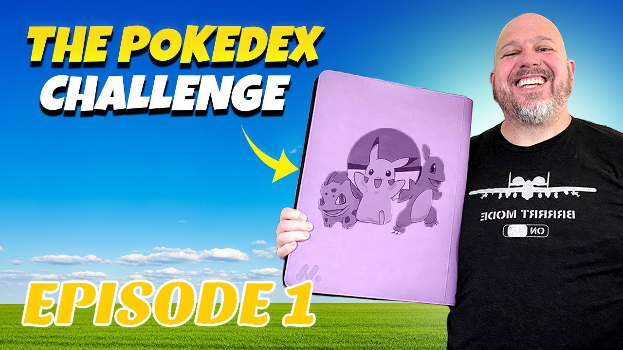 Pokémon TCG Pokédex Binder Challenge – Episode 1: The Journey Begins!