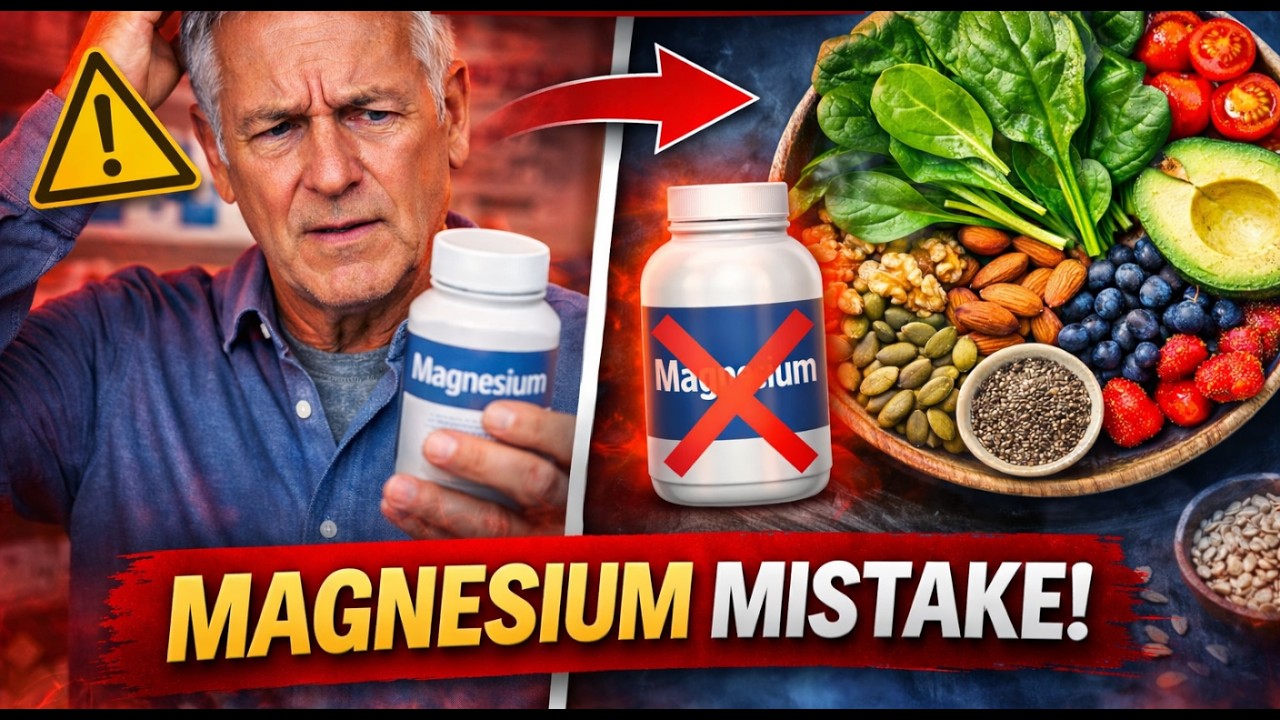 Magnesium Mistake After 50 (Food vs Supplements) #magnesium