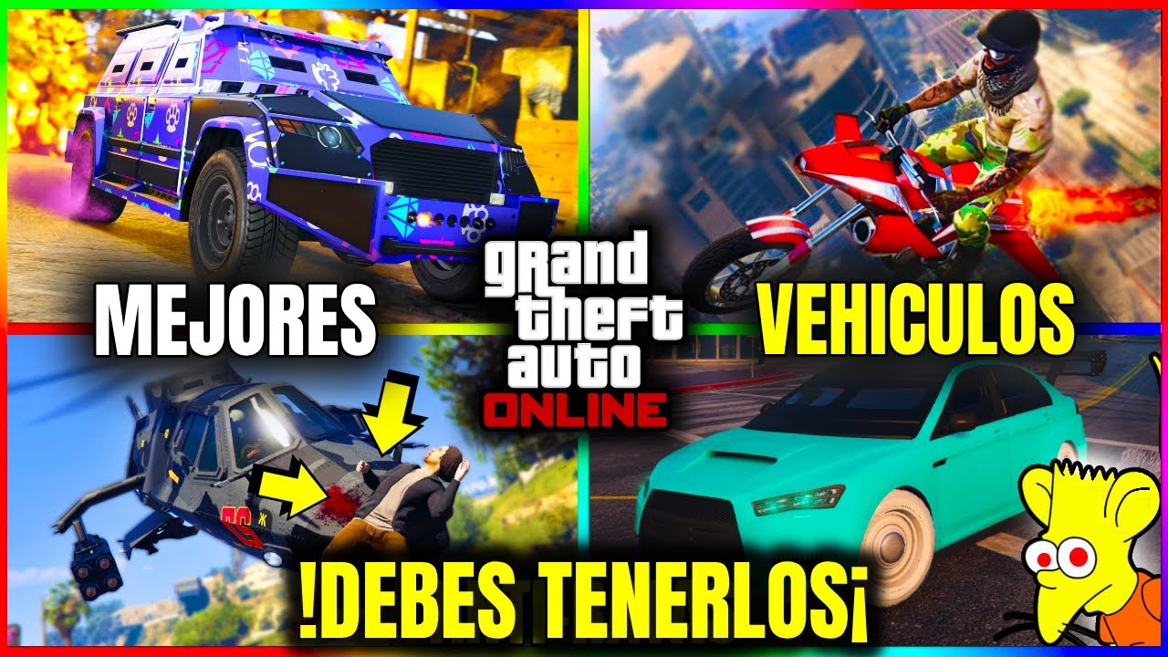 TOP: 7 MEJORES VEHICULOS DE GTA5 ONLINE 2023 PARA REABASTECIMIENTOS, GOLPES Y MISIONES 100% ANTIRATA
