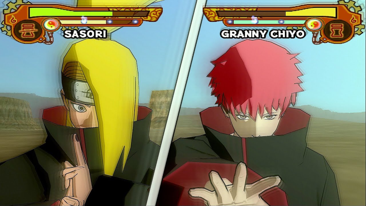 Naruto Shippuden Ultimate Ninja 5: PCSX2 Sasori Vs Chiyo