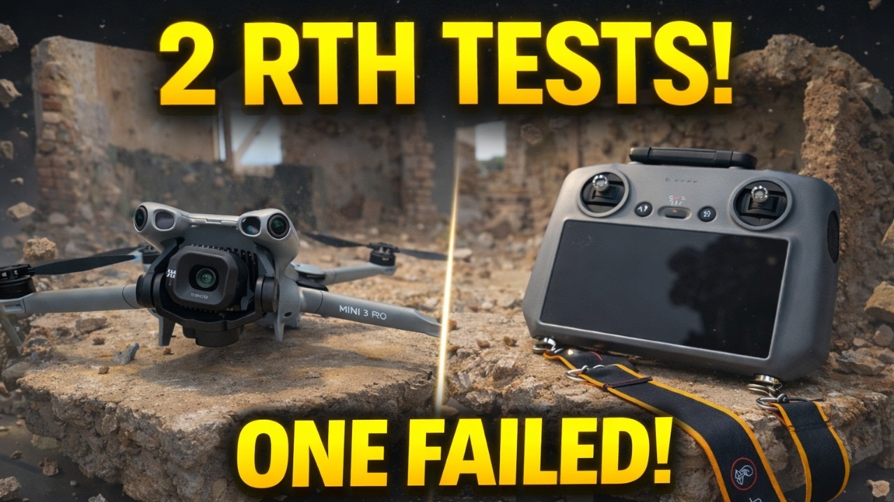 DJI Mini 5 Pro Advanced RTH &ndash; 2 Real World Tests! Through a Door?! #shaunthedrone #djimini5pro