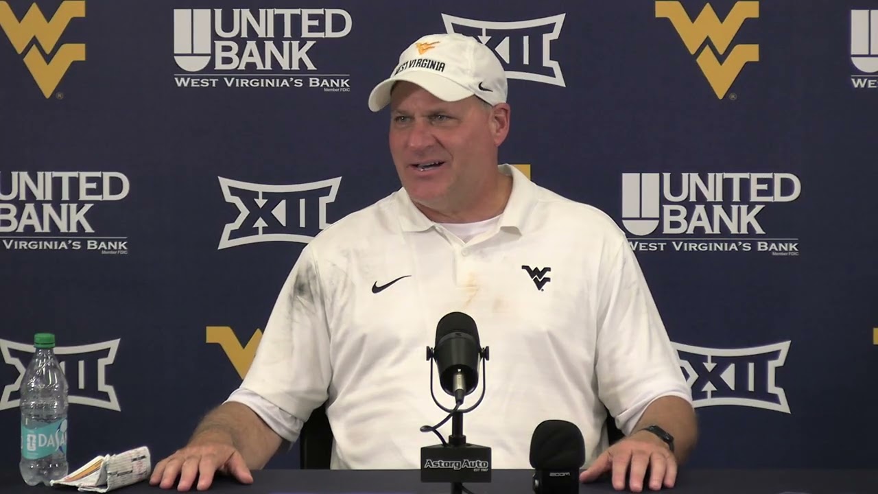 WVU Football Rich Rodriguez Pitt Postgame 9/13/25