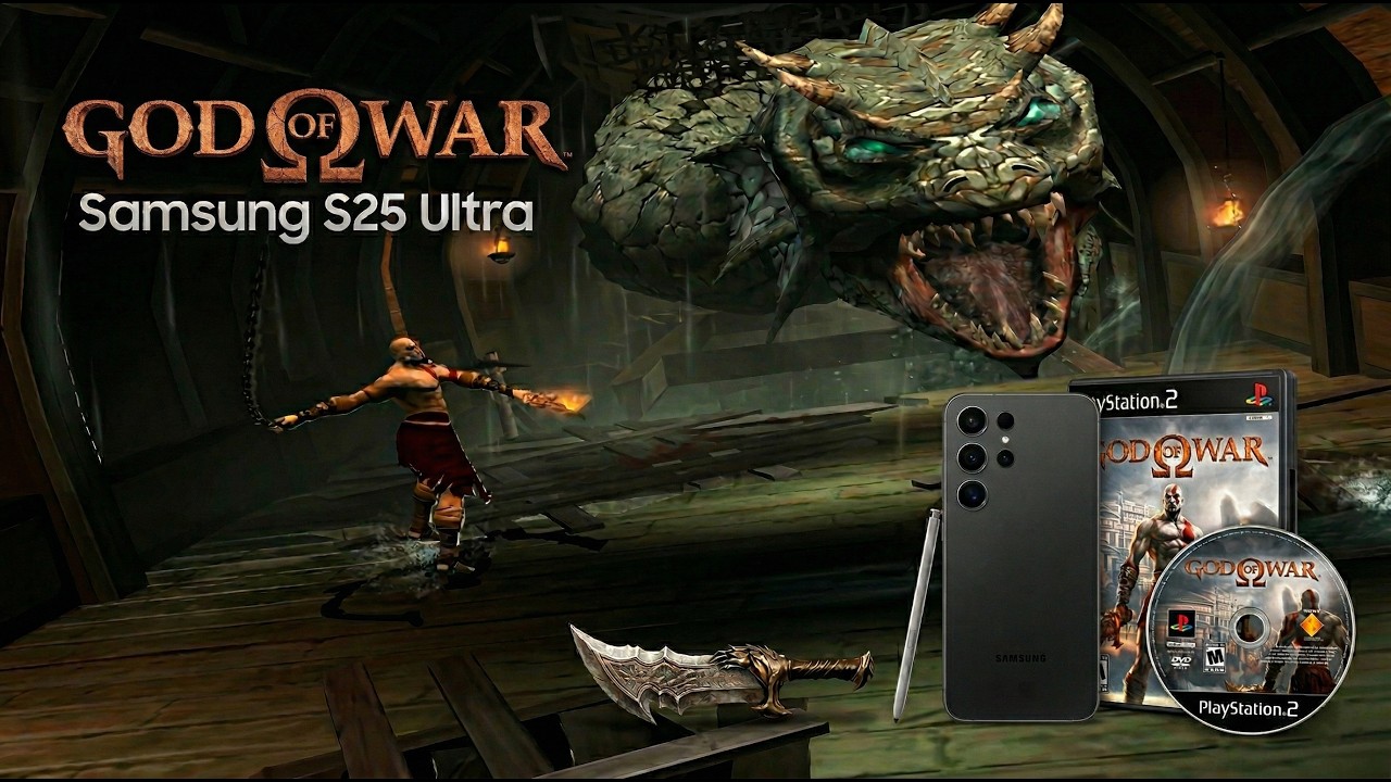 God of War (PS2) — NetherSX2 | Samsung S25 Ultra | Snapdragon 8 Elite | 60 FPS