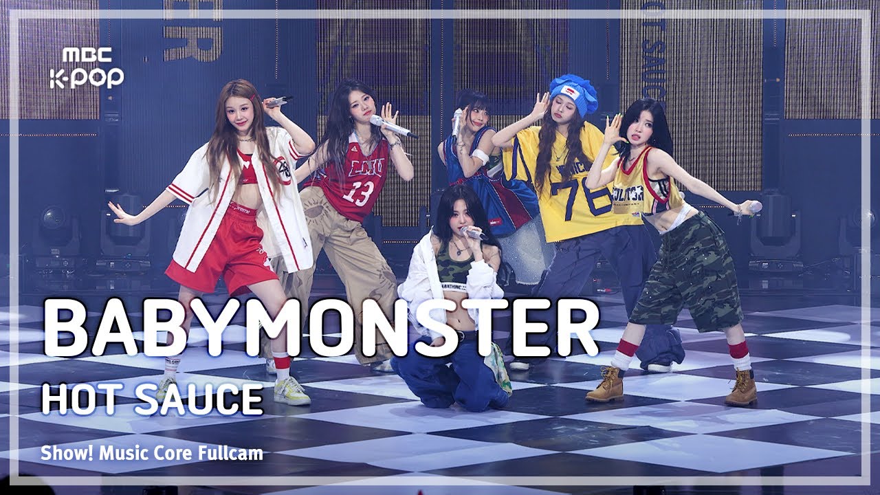[#음중풀캠8K] BABYMONSTER (베이비몬스터) – HOT SAUCE FullCam | 쇼! 음악중심 | MBC250719 | ENG Lyrics