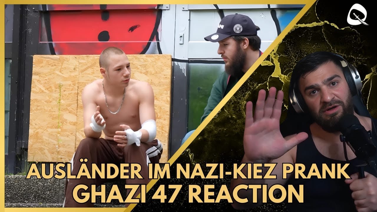 REACTION auf  @alanbangovic  ❗️AUSLÄNDER IM NA**-KIEZ PRANK | GHAZI47 HIGHLIGHT