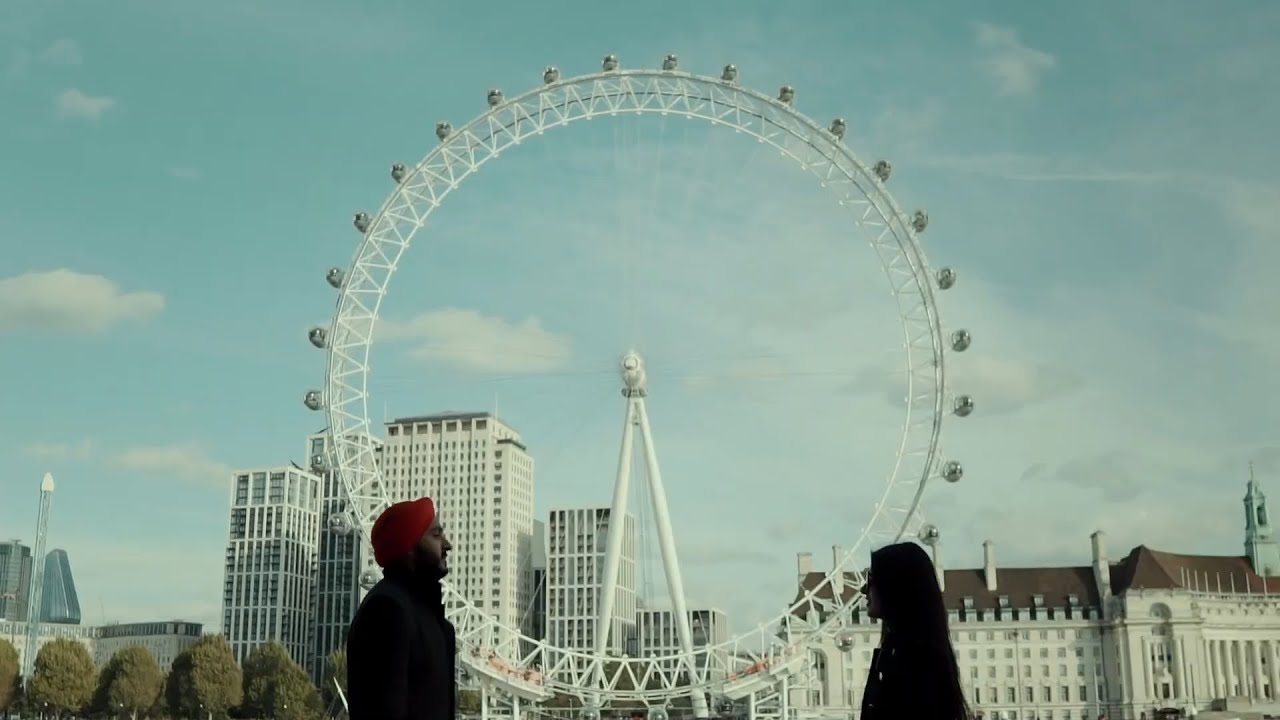 Fun Indian Couple's Pre-Wedding Shoot in London | Colorblind Productions