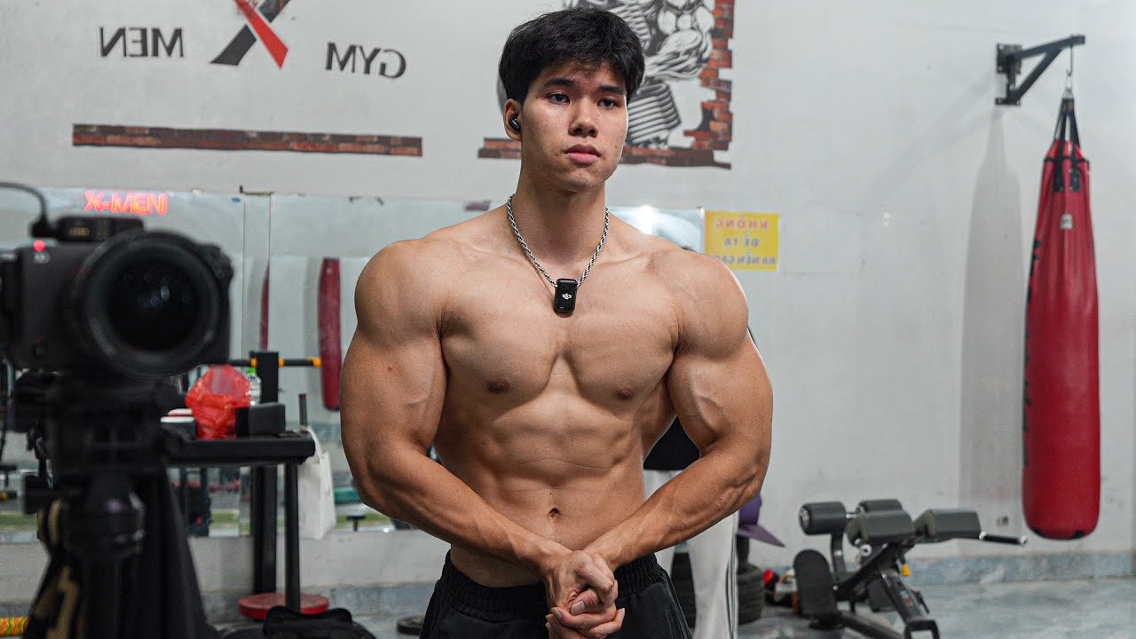 Lean Bulk ngày 6. Ngực - Vai | Buổi tập cuối trước khi đi Đà Nẵng