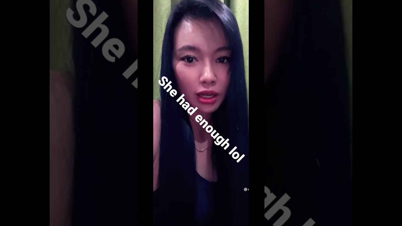 Lao girl had enough of his shit #laos