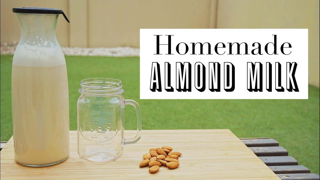 Cara Membuat Susu Almond Sendiri di Rumah | Lezat dan Bergizi