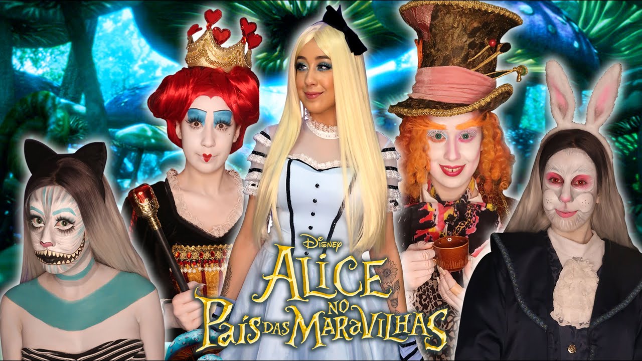 ME TRANSFORMEI EM ALICE NO PAÍS DAS MARAVILHAS | BASTIDORES CHALLENGE