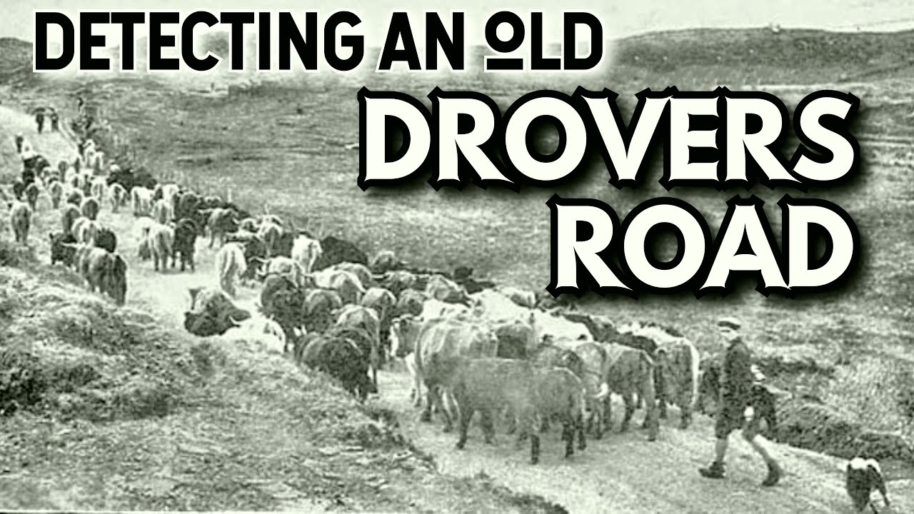 Metal detecting an old DROVERS ROAD in Perthshire, Scotland 🏴󠁧󠁢󠁳󠁣󠁴󠁿 XP DEUS 2