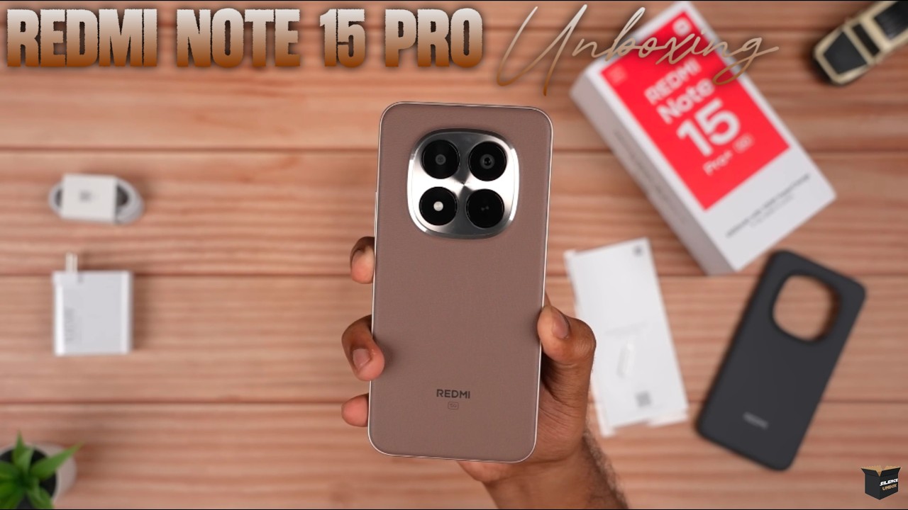 Unboxing | REDMI Note 15 Pro+ 5G | Silence UNBOX |