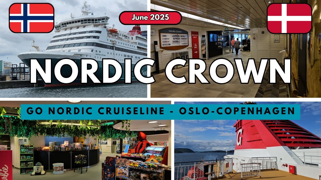 ⛴️ Nordic Crown Cruise 🇳🇴 🇩🇰 | June 2025 | Go Nordic Cruiseline