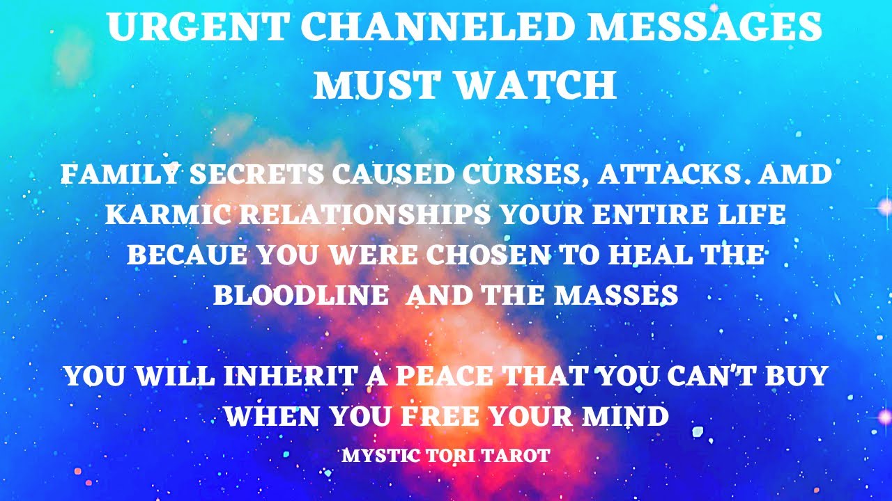 🚨⚖️YOU WERE CHOSEN TO HEAL THE ANCESTRAL TRAUMA & INHERITED PAIN  CREATED FROM DARK FAMILY SECRETS