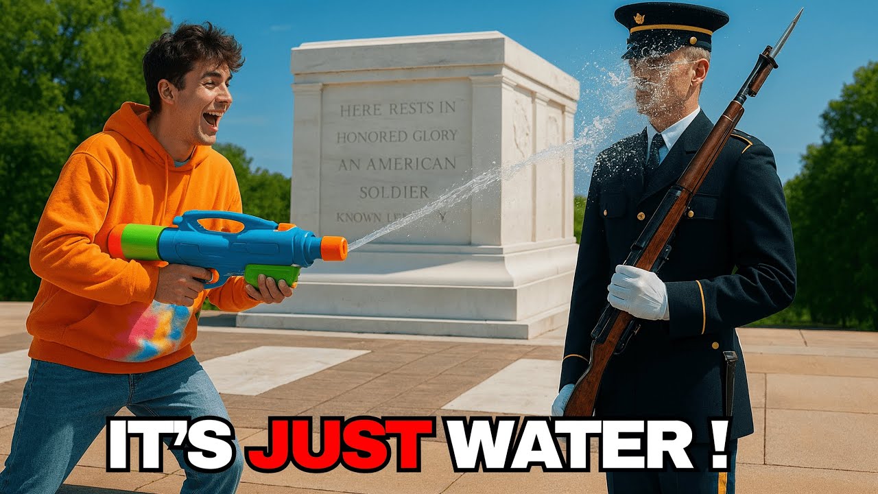 Foreign Tourist Mocked Tomb Guard - Tomb Guard Instant Karma Moment!