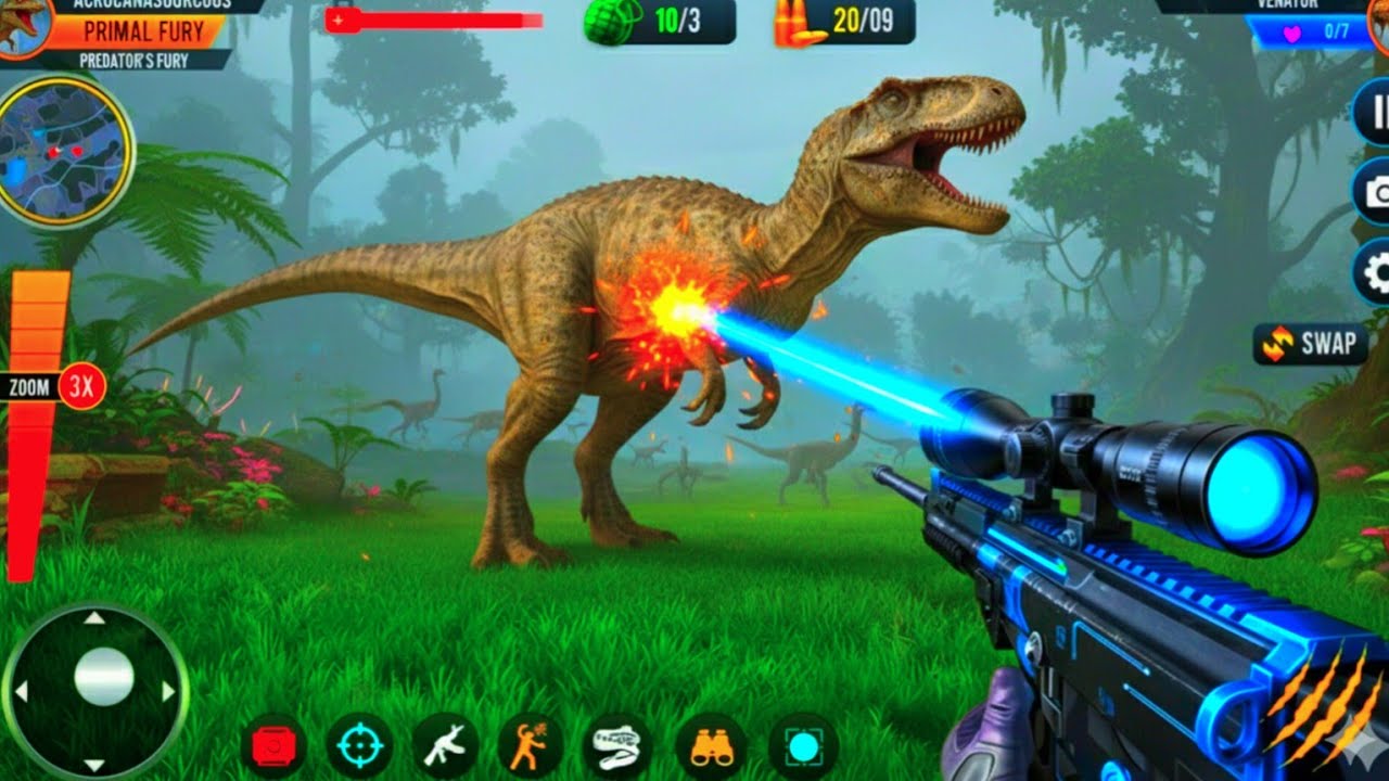 Wild Animal Hunter 3D: Epic Dinosaur Hunting Adventure 🦖🥸|New 2026 Update Gameplay #86