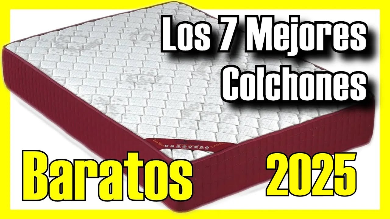 😴🔥 Los 7 MEJORES Colchones BUENOS y BARATOS Amazon [2025]✅[Calidad/Precio] Viscoel&aacute;sticos / Dormir