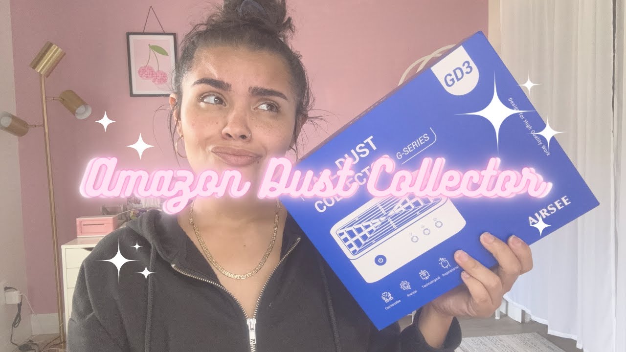 Affordable nail dust collector from amazon | Airsee GD3 unboxing + Review