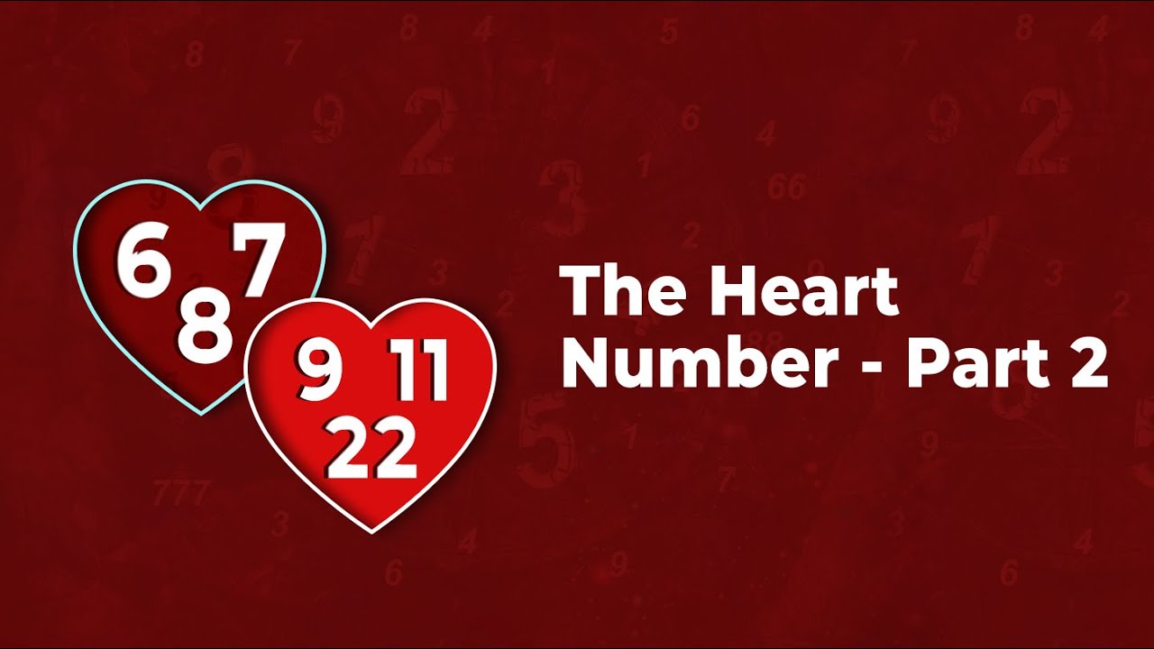 The Heart Number - Part 2 - Importance of Heart Number in Numerology