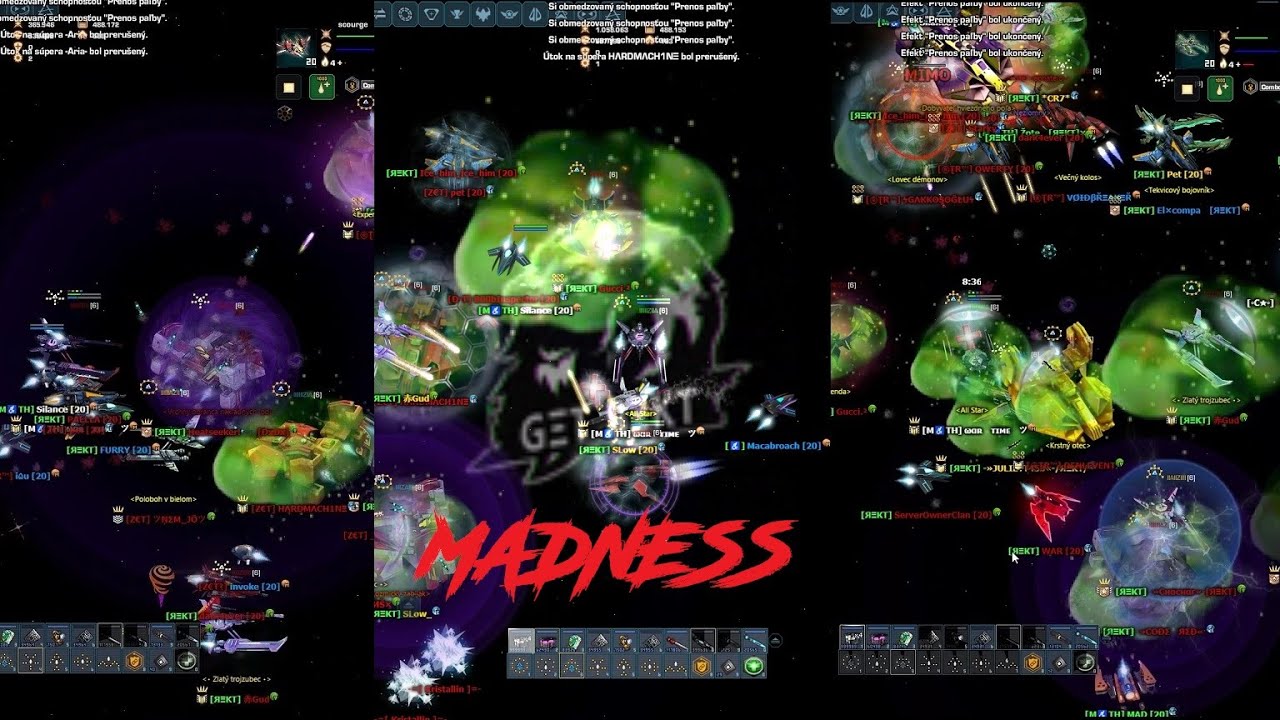 Darkorbit -  GE3 Madness ( 3 big fights in one day )