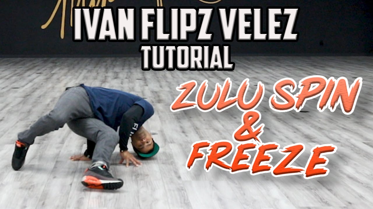 How to do the Zulu Spin Into a Freeze (Breaking/B-Boy Dance Tutorials) Ivan Flipz Velez | MihranTV