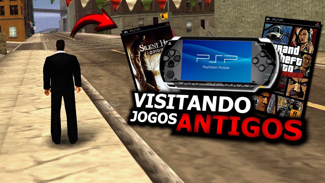 EXPLOREI jogos do PSP só pra ver COMO ESTÃO HOJE !