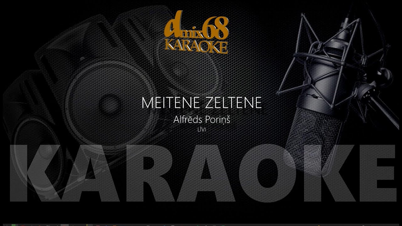 Meitene Zeltene, Līvi (karaoke)
