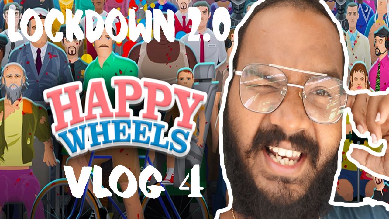 happy wheels game || vlog 4 || 3nairaj
