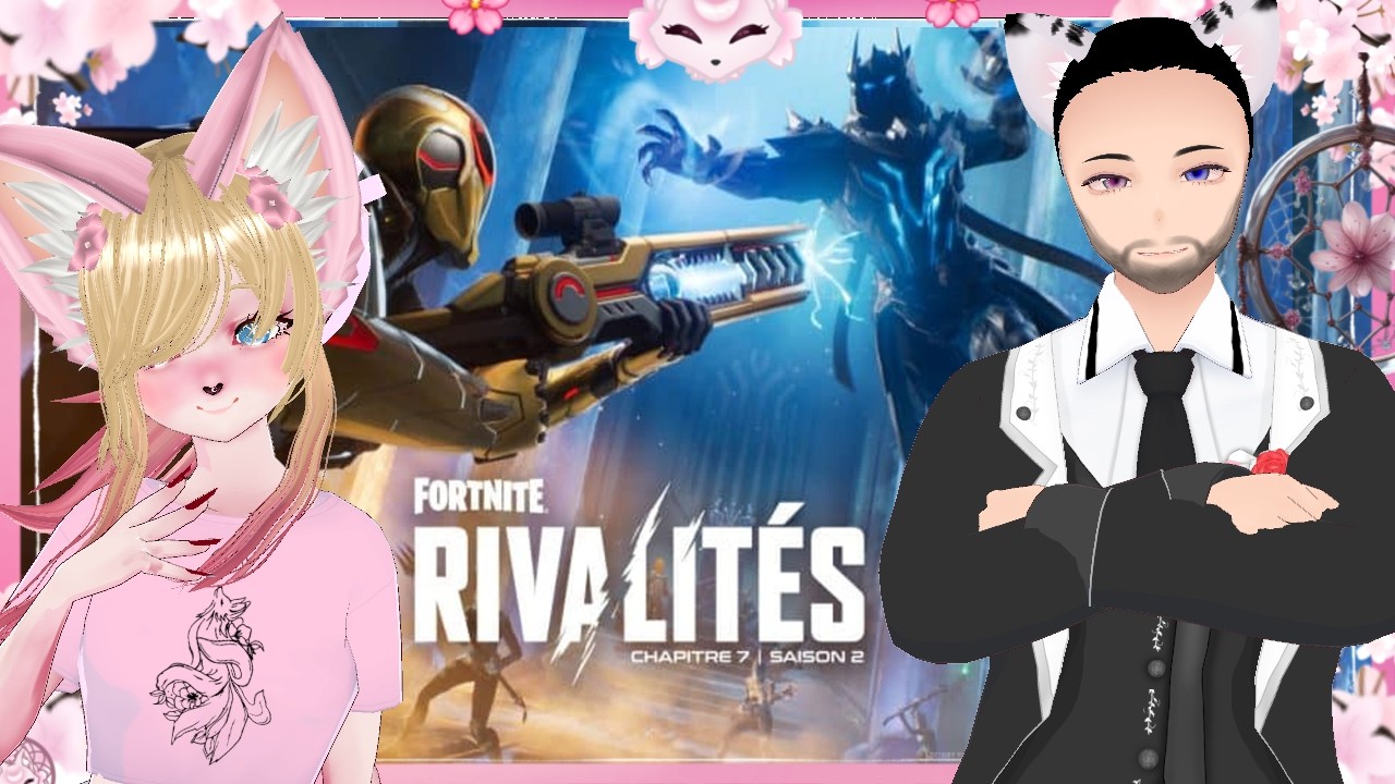 🌸🦊LIVE VTUBER FR 3D🦊🌸 - Découverte nouvelle saison ! - [Fortnite]