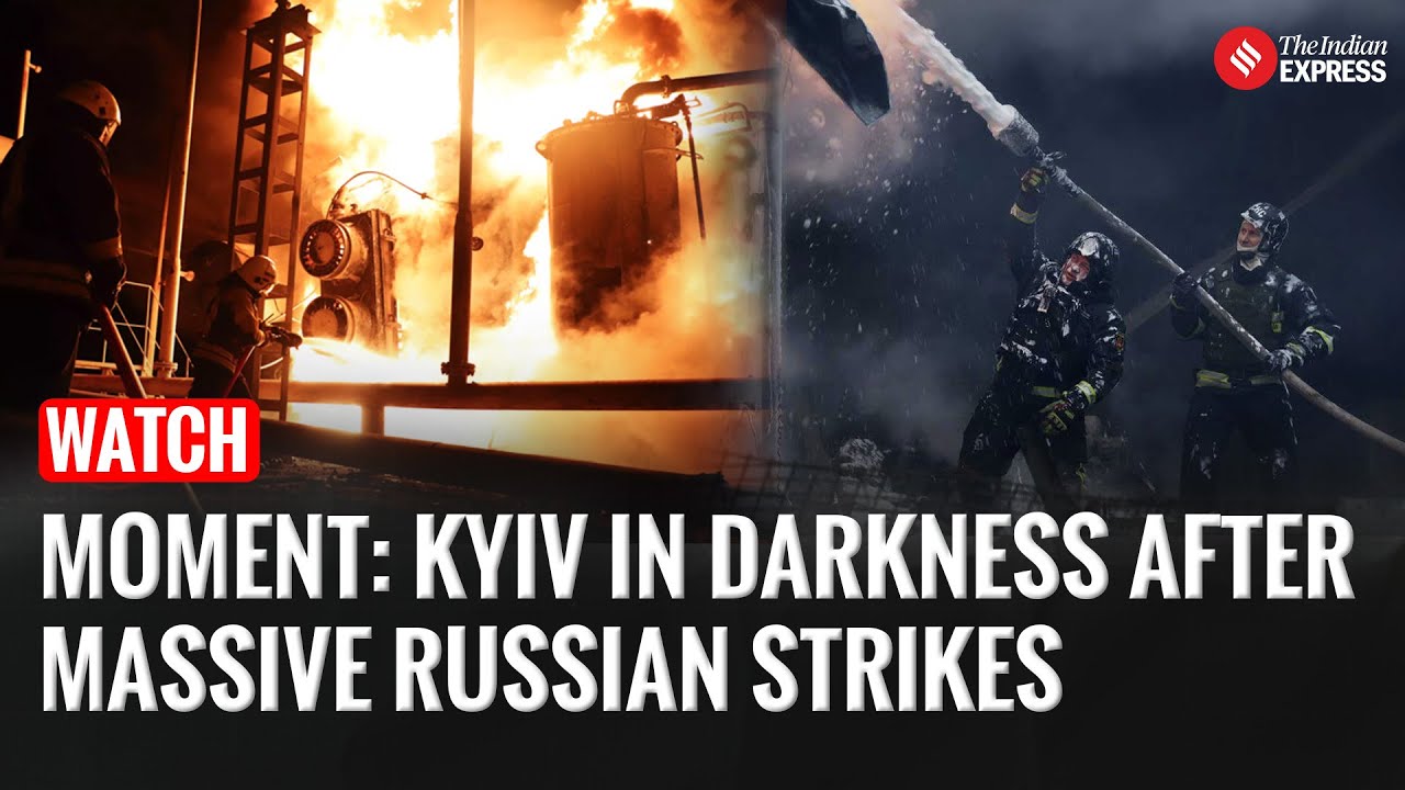 Russian Strikes on Energy Sites Leave Kyiv in Darkness | Zelenskyy Calls for Urgent Western Aid