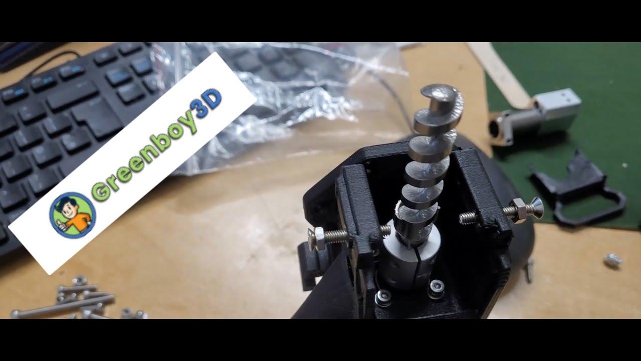 Modix Big Meter - Экструдер для гранул Greenboy 3D, часть 1