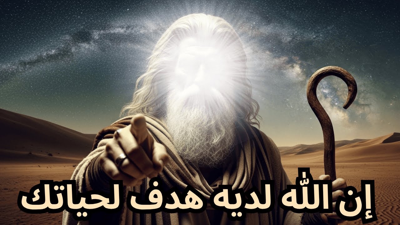 لقد أرسل لك الله هذه الرسالة، وقد جاءت إليك لسبب: كل خطوة هي جزء من الهدف الذي وضعه لك.