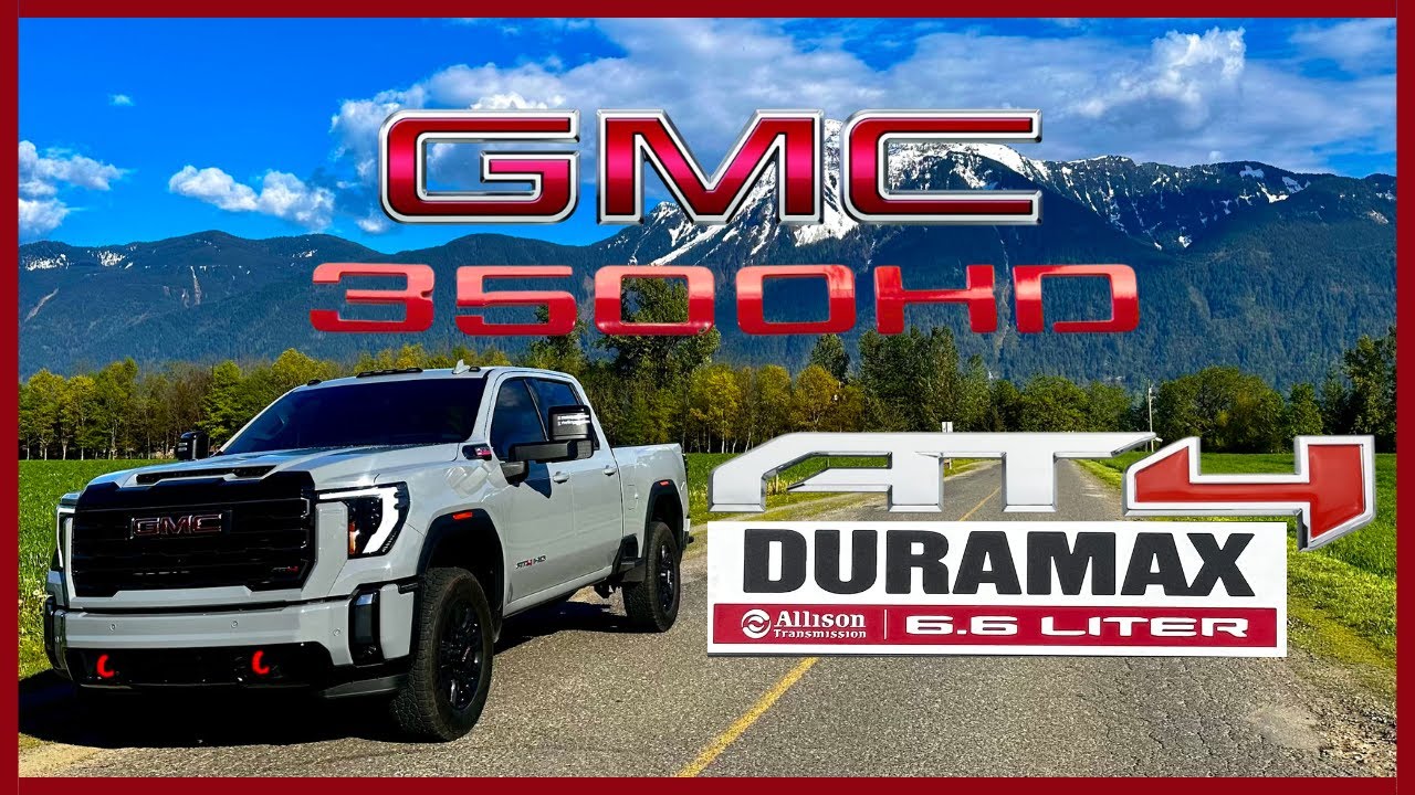 Я купил GMC 3500 AT4 2024 года выпуска! Первые впечатления.