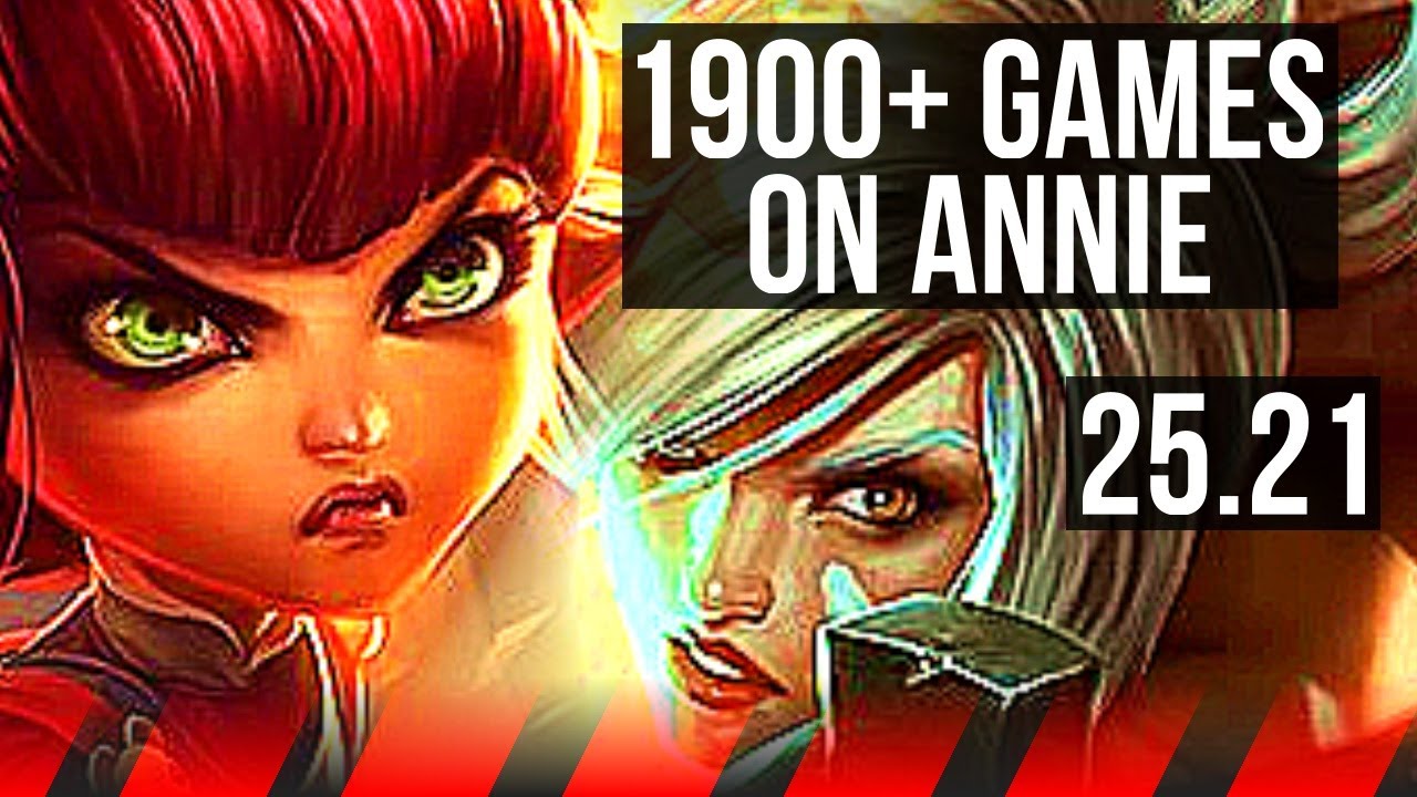 ANNIE vs RIVEN (TOP) | 22/0/4, Legendary, 6k comeback, 7 solo kills, 1900+ games | NA Master | 25.21