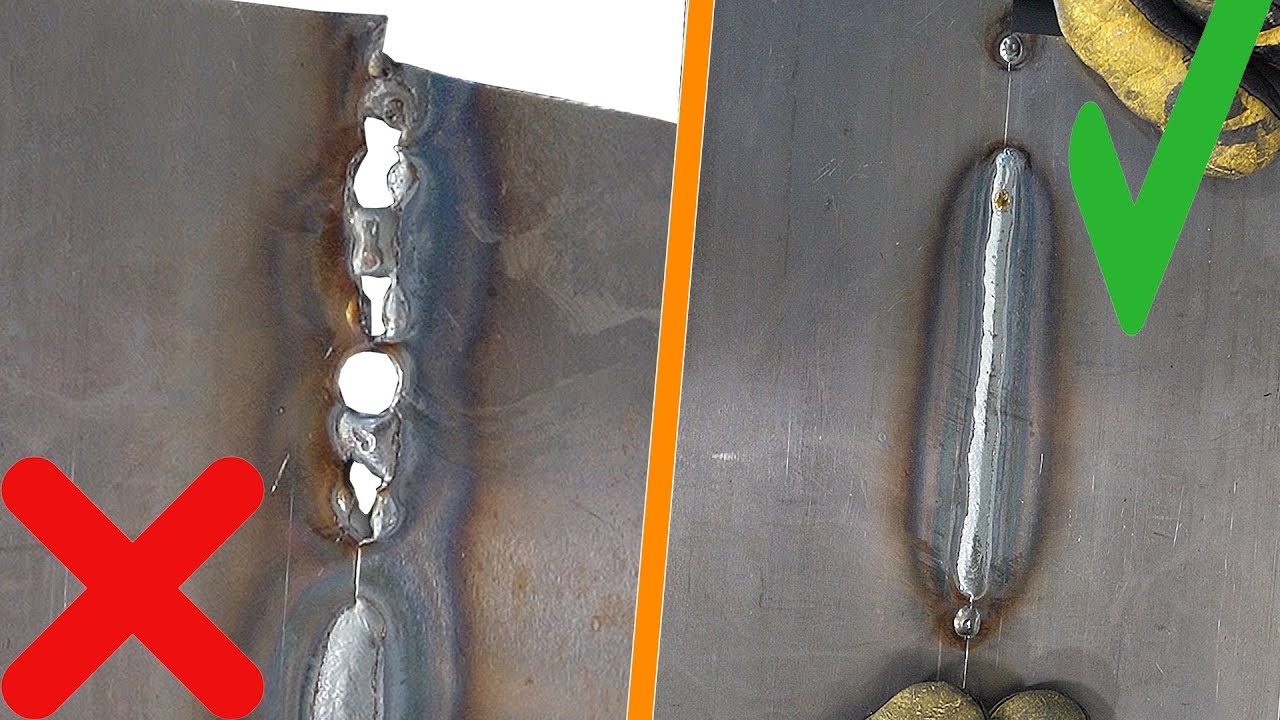 Dieser Fehler macht es dem Anf&auml;nger schwer! | Schutzgasschwei&szlig;en Tutorial