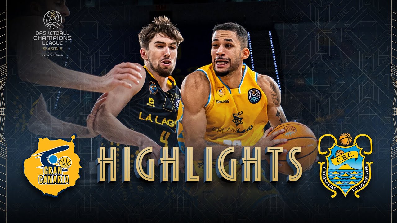Dreamland Gran Canaria v La Laguna Tenerife | Round of 16 | Highlights | #BasketballCL 2025-26