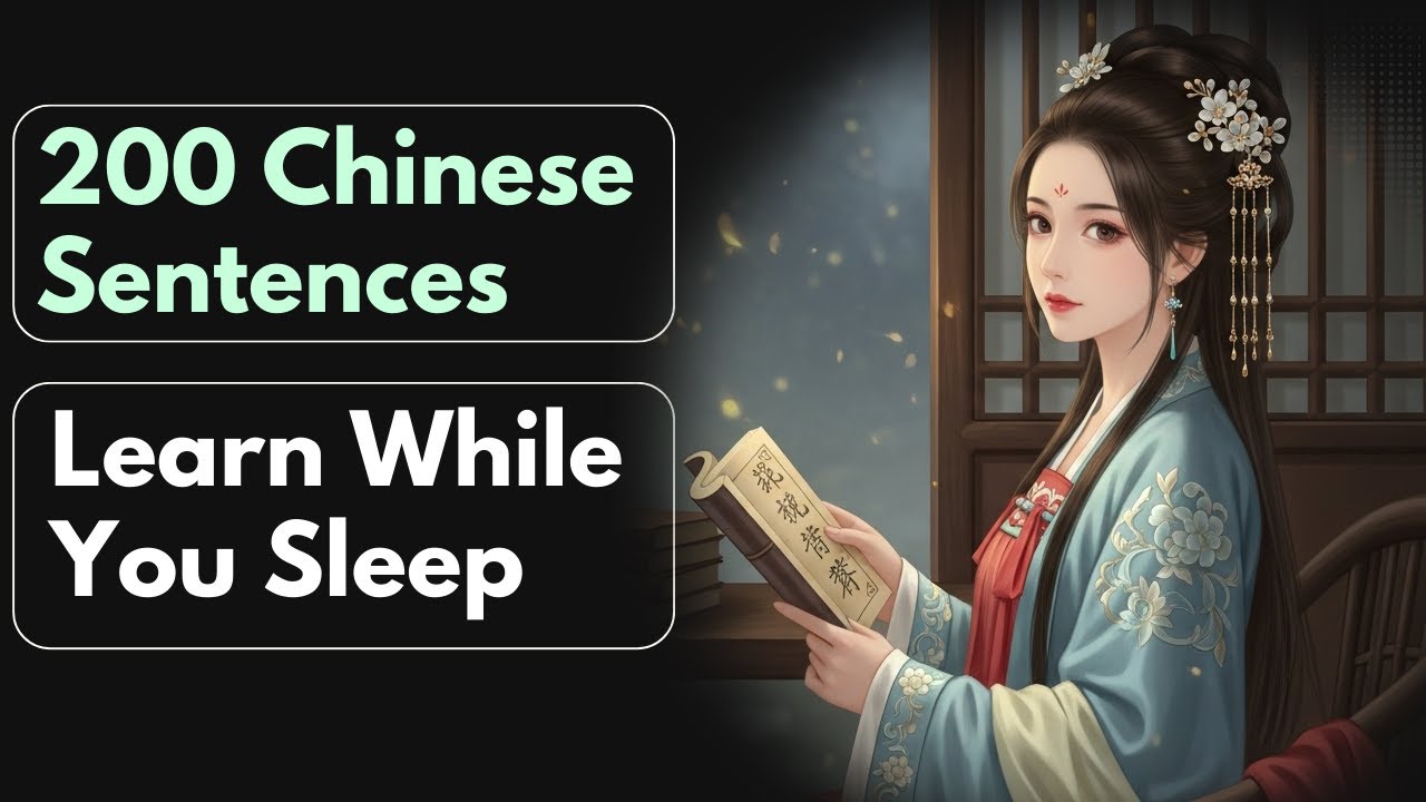 Learn 200 Chinese Sentences While You Sleep | Chinese Conversation #26