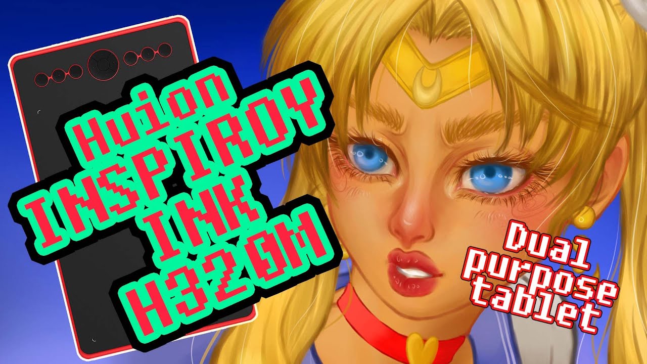 UNBOXING MY FIRST HARD EARNED GRAPHIC TABLET lol | Huion Inspiroy Ink H320M | Demo | Not a Review